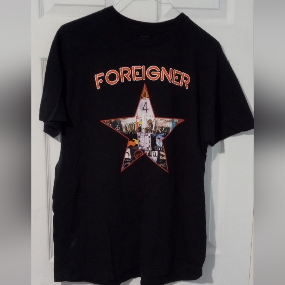 Reign Black Foreigner Star Tee